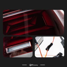 AKD Tail Lamp for VW Passat B7 EU Version LED Tail Light 2012-2016 Magotan Rear Fog Brake Turn Signal Automotive Accessories