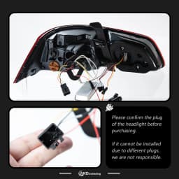 AKD Tail Lamp for VW Passat B7 EU Version LED Tail Light 2012-2016 Magotan Rear Fog Brake Turn Signal Automotive Accessories