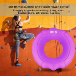 Hand Grip Silicone Adjustable Hand Gripper Arm Forearm Strengthener Trainers 20-100LB Home Gym Grip Ring Muscle Trainer