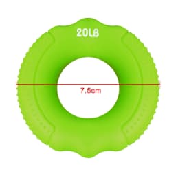 Hand Grip Silicone Adjustable Hand Gripper Arm Forearm Strengthener Trainers 20-100LB Home Gym Grip Ring Muscle Trainer