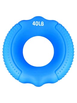 Hand Grip Silicone Adjustable Hand Gripper Arm Forearm Strengthener Trainers 20-100LB Home Gym Grip Ring Muscle Trainer