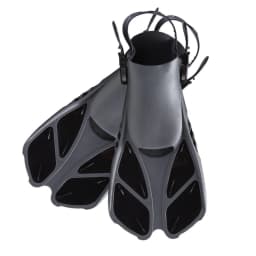 Flippers Short Adjustable Swim Fins Scuba Diving Fins Short Men women Snorkel Swimming Fins Kids Flippers Equipment Set