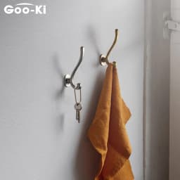 Goo-Ki Hangers Hook Zinc Alloy Wall Hook Bronze Cloth Coat Bag Hat Hanging Hooks Bathroom Kitchen Anitque Racks with Screws