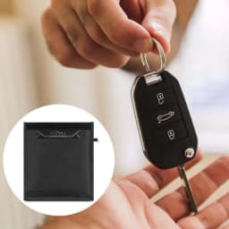 Car Key Signal Blocker Case Faraday Cage Fob Pouch Keyless RFID Blocking Bag For Ipad laptop RFID blocking signal zipper bag