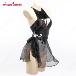 Haikyuu Cosplay Costume Woman Two Piece Bikini Anime Swimsuit Set Halter Neck Anime Swimwear Bathing Suit