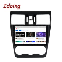 Idoing 9"Car Android Radio Vedio GPS Player For Subaru WRX 2016-2021 GPS Navigation Carplay Auto Head Unit Plug And Play No 2Din