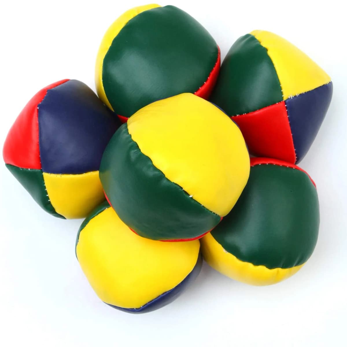6PCS Juggling Balls Set For Beginners Smooth Durable Juggle Ball Durable Weighted Juggling Ball Kit