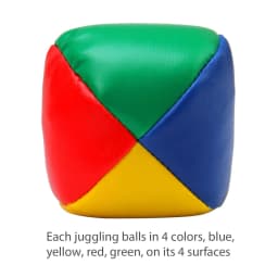 6PCS Juggling Balls Set For Beginners Smooth Durable Juggle Ball Durable Weighted Juggling Ball Kit