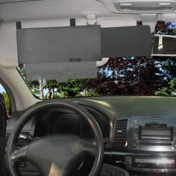 Car Sun Visor Retractable Sunshade Expander Car Polarized Sun Visor Anti-glare Sun Blocker Car Window Sunshade Auto Accessories