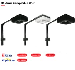 Universal Mounting Arm Bracket Easy Robust Quality Suitable For All RedSea Reefer Tanks PopBloom RS90 S50 S16pro light