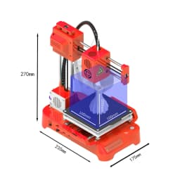 K9 EasyThreed K7 3D Printer Mini Quick Install One-click Printing Silent Mainboard Impresora 3d Printer Kit For DIY Kids Gift