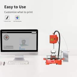 K9 EasyThreed K7 3D Printer Mini Quick Install One-click Printing Silent Mainboard Impresora 3d Printer Kit For DIY Kids Gift