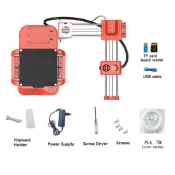 K9 EasyThreed K7 3D Printer Mini Quick Install One-click Printing Silent Mainboard Impresora 3d Printer Kit For DIY Kids Gift