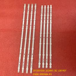 8pcs LED backlight strip for Samsung UN50J6200 UN50H6201 UN50H5203 UN50EH5000 UN50EH5300 CY-DH050BGNV1H DF500BGA-B1 T500HVF02.2