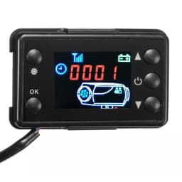 Universal Parking Heater Controller Kit 12V/24V LCD Monitor S witch+Remote Control Accessories For Car Track Diesels Air Heater