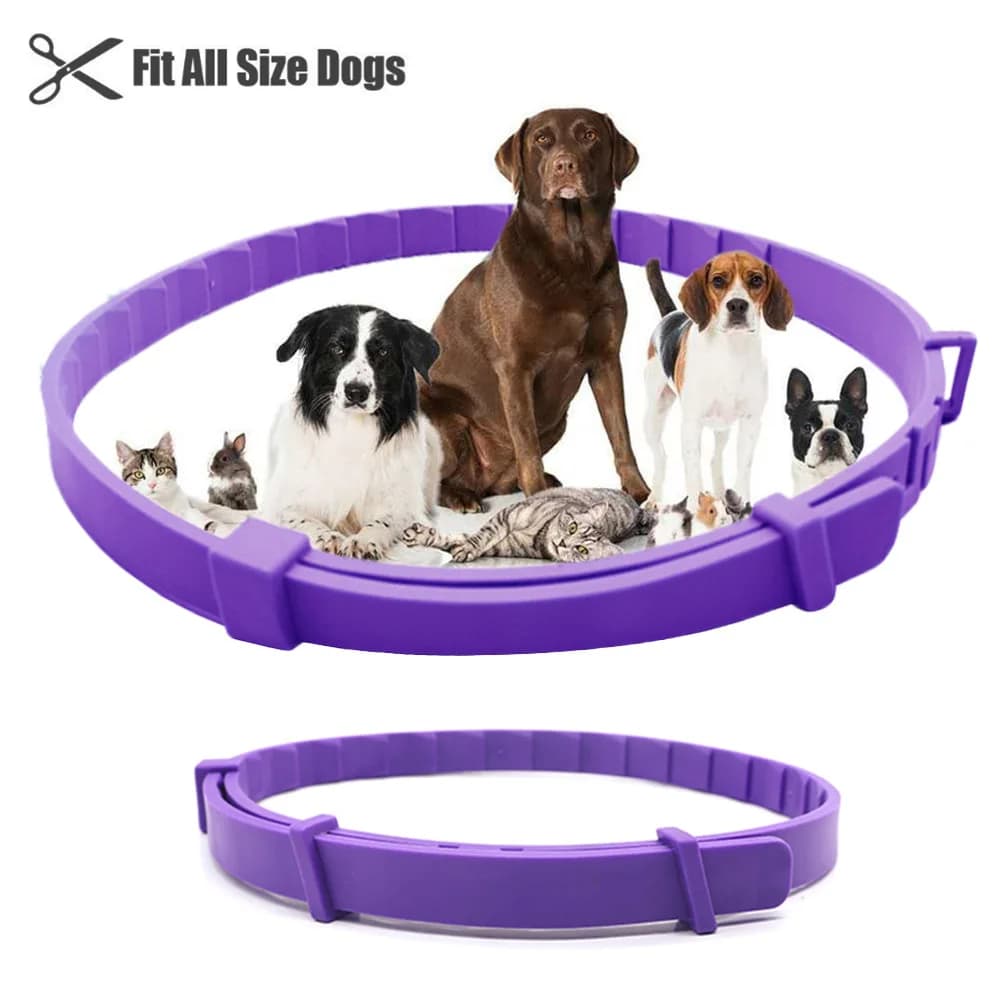 Pet Calm Collar Cat Dog Soothe Collar Adjustable TPR Neck Strap Relieve Anxiety Remove Restlessness Protection Pets Supplies