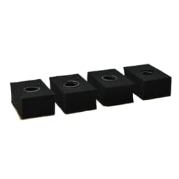 KAISH Pack of 4 Bass Pickup Height Foam Pickup Height Adjustment Pads with Springs for P Bass or Jaquar Pickups