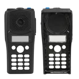 VBLL Black Walkie Talkie Repair Full Keypad Front Case Housing Cover For EP450 Portable Two Way Radio