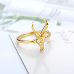 Vintage Punk Skeleton Skulls Rings for Women Man HipHop Jewelry Stainless Steel Satan Devil Finger Accessories Gifts For Friend