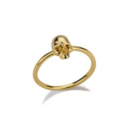 Vintage Punk Skeleton Skulls Rings for Women Man HipHop Jewelry Stainless Steel Satan Devil Finger Accessories Gifts For Friend