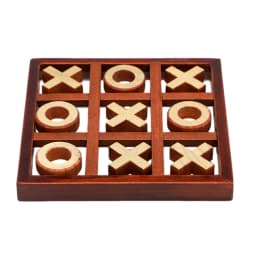 Classic Board Game Family Game Noughts And Crosses Game Wooden Family Board Game Set For Family Parties And Guests