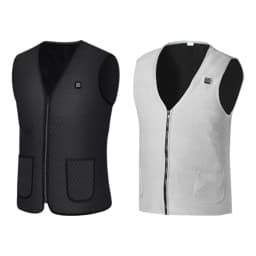 Winter USB Heated Vest 3-speed Adjustable Temperature Self-heating Vest Washable Sleeveless Heating Jacket for Outdoor Sport