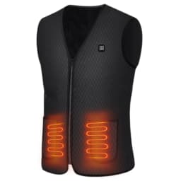 Winter USB Heated Vest 3-speed Adjustable Temperature Self-heating Vest Washable Sleeveless Heating Jacket for Outdoor Sport