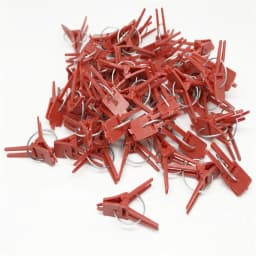 50 PCS Plastic Plant Clips Supports Connects Reusable Protection For Vegetable Cucumber Eggplant Watermelon Vine Seed Grafting