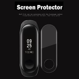 Screen Protector For Xiaomi Mi band 5 4 3 Bracelet Film Full Cover Protective Glass for Xiomi Miband 5 Bracelet Protection Case