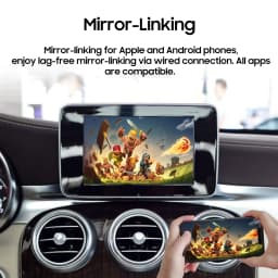 JoyeAuto Wireless CarPlay Android Auto Interface Kit for Mercedes Benz W204 W205 W203 W211 W212 CLA Mirror-Link AirPlay Retrofit