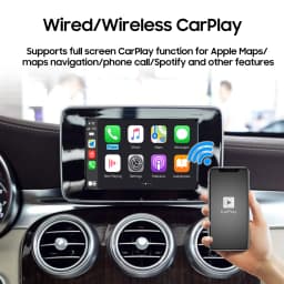 JoyeAuto Wireless CarPlay Android Auto Interface Kit for Mercedes Benz W204 W205 W203 W211 W212 CLA Mirror-Link AirPlay Retrofit