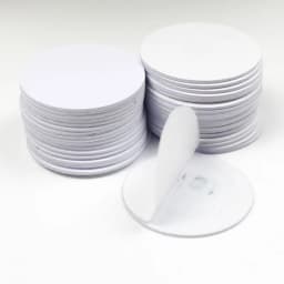 50Pcs/Lot NFC 215 13.56Mhz Stickers Adhesive Coin Cards Tags Labels Diameter 25mm for TagMo