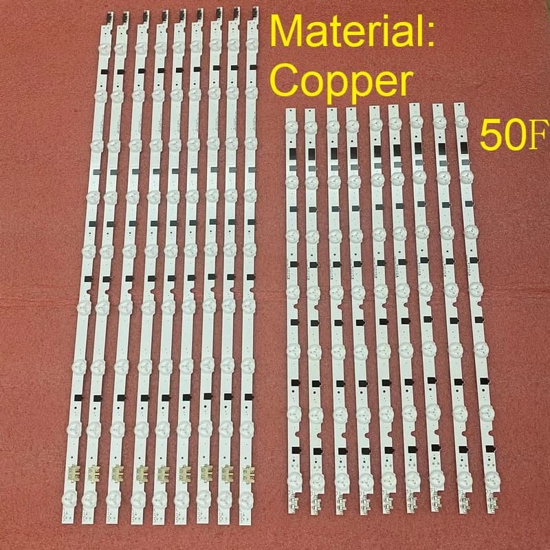 LED Strip For Samsung UE50F6200 UE50F6100AK UN50F6300 UE50F6500 UE50F5000 UE50F5300 BN96-27900A 27901A BN96-25310A 25311A