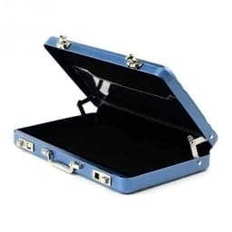 Aluminum Storage Box Business Id Credit Card Holder Mini Suitcase Bank Card Box Holder Jewelry Case Organizer Rectangle New