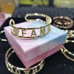 Bracelets With Name Crystal Hollow Name Bangle With Stone Bar Custom Personalized BraceletS Rhinestone For Women Men Gifts