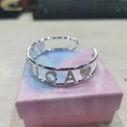 Bracelets With Name Crystal Hollow Name Bangle With Stone Bar Custom Personalized BraceletS Rhinestone For Women Men Gifts