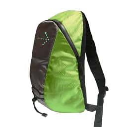 15L with Turn Signal USB Rechargeable Bag LED Light Backpack for Safe Night Riding Remote Control LED Illuminated Backpack