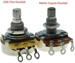 Kaish USA(Imperial) LP Guitar Speed Dial Knobs 24 Fine Splines Control Knobs for Gibson Les Paul/CTS Pots Clear w/ White Number