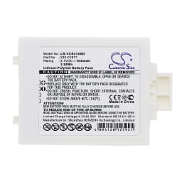 CameronSino Battery for Vocera B3000E B3000N Communications Badge B3000 950mAh 3.7V Medical Battery