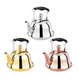2L Whistling Kettle For Gas Stove Induction Cooker Stainless Steel Whistling Kettle Tea Kettle Water Bottle Coffee Tea Pot