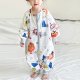 Sleeping Bag Baby Muslin Cotton Infantil Summer Cartoon For Toddler Sleep Sack Kids Slaapzak Bed Soft Children Pajamas Jumpsuit