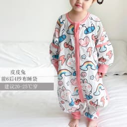 Sleeping Bag Baby Muslin Cotton Infantil Summer Cartoon For Toddler Sleep Sack Kids Slaapzak Bed Soft Children Pajamas Jumpsuit