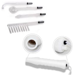 4 In1High Frequency Skin Beauty Device Machine w/Neon–Anti-Aging-Skin Tightening-Wrinkle Reducing-Dark Circles–Blemish Control