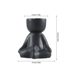 Ceramic Plants Pot Flower Pot Vase Planter Table Decoration Succulent Pot Vases Home Decor Ornaments Human Shaped Flower Pot