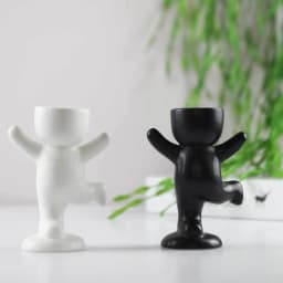 Ceramic Plants Pot Flower Pot Vase Planter Table Decoration Succulent Pot Vases Home Decor Ornaments Human Shaped Flower Pot