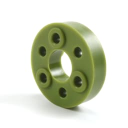 For Supercharger Coupler Isolator Oil Filled Nylon Fits Jaguar Range Rover Land 5.0