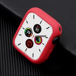 Cover For Apple Watch case 44mm 40mm 42mm 38mm 45mm 41mm accessories Silicone bumper screen Protector iWatch series 7 6 5 4 3 SE