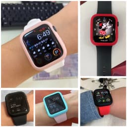 Cover For Apple Watch case 44mm 40mm 42mm 38mm 45mm 41mm accessories Silicone bumper screen Protector iWatch series 7 6 5 4 3 SE