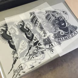 50pcs A4 CALCA Screen Printing Waterproof Inkjet Film Milky Transparency 28×22cm US Stock