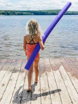 Pool Floating Chair Water Hammock Swimming Stick Foam Buoyancy Stick Auxiliary Solid Water Toy Kid Adult Seat Net Water Float